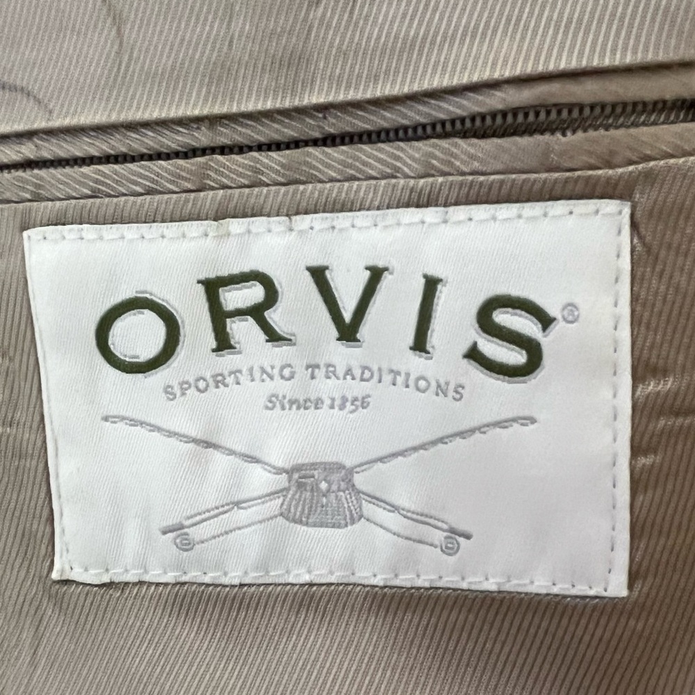 VINTAGE HARRIS TWEED MENS JACKET 100% Handwoven Wool Made for Orvis Size 42R - Picture 11 of 15